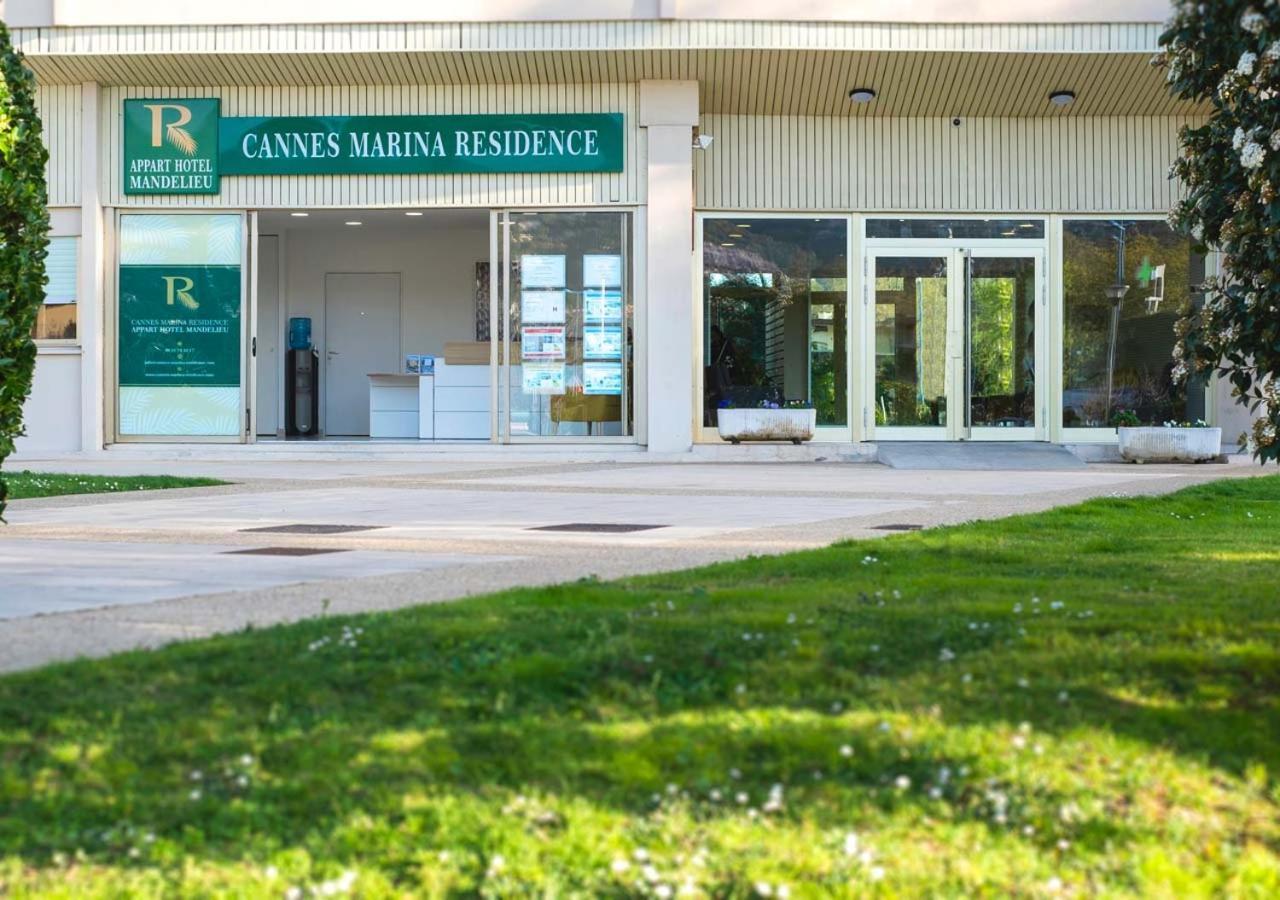 Cannes Marina Appart Hotel Mandelieu Bagian luar foto